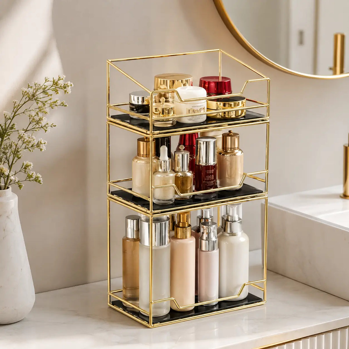 3-tier Countertop Makeup Organizer (3)