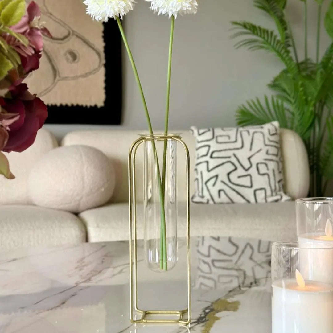 Premium Crystal Flower Holder – Perfect Centerpiece for Living Room Decor (3)
