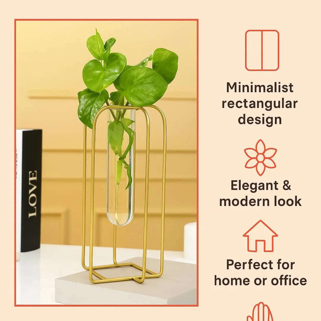 Premium Crystal Flower Holder – Perfect Centerpiece for Living Room Decor (4)