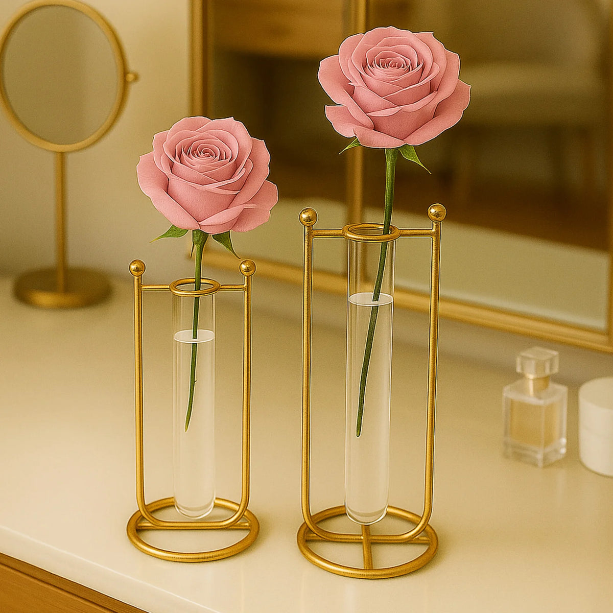 Luxury Artificial Flower Vase – Natural Home Flavors & Elegant Touch (2)