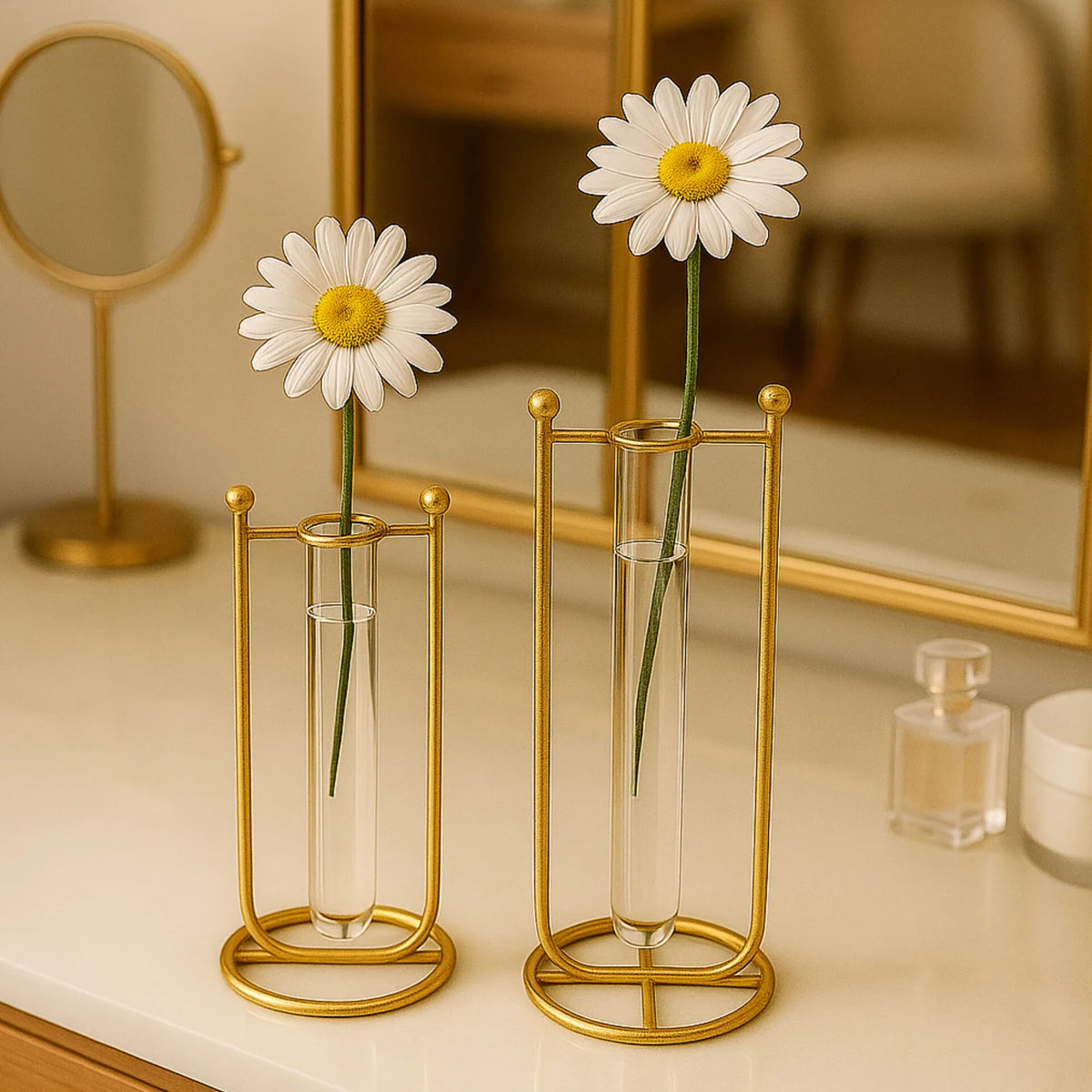 Luxury Artificial Flower Vase – Natural Home Flavors & Elegant Touch (3)