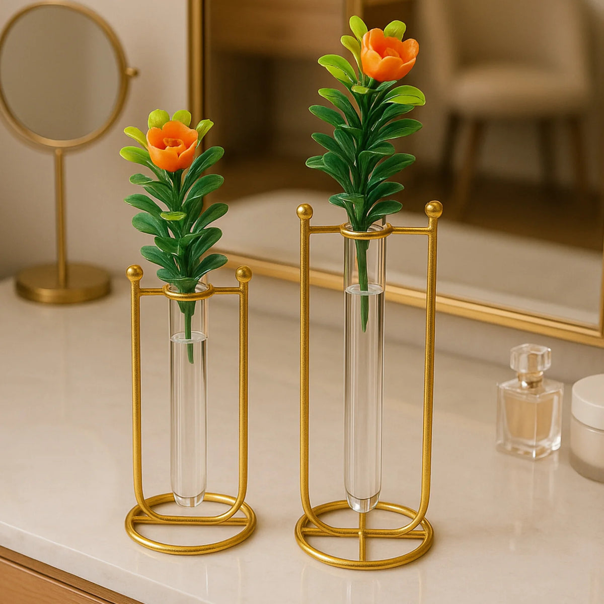 Luxury Artificial Flower Vase – Natural Home Flavors & Elegant Touch (4)