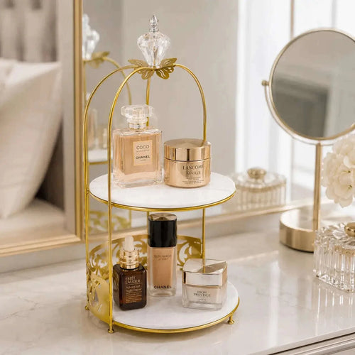 2-Tier Butterfly cage Vanity Organizer (1)