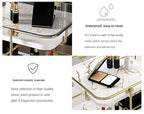 Modern Design Free Standing 2-Tier Makeup Organizer Shelf – Stylish Storage for Vanity (2)