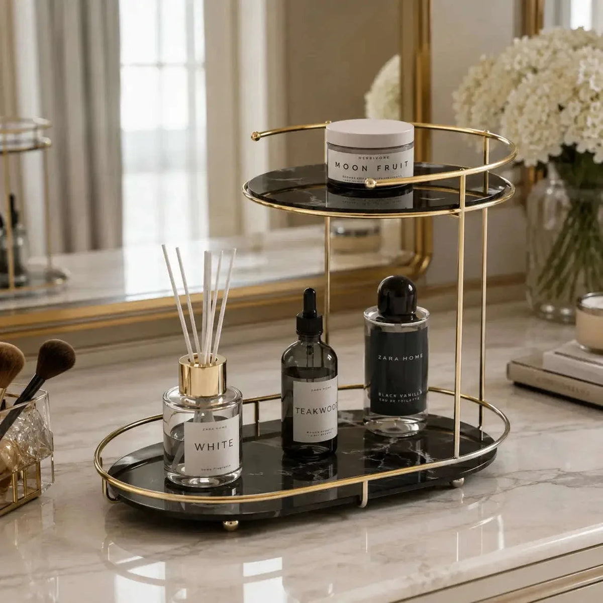 Free Standing Makeup Organizer