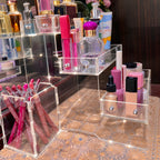 3-Tier Acrylic Makeup and Cosmetic Stand