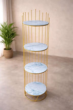 Corner Shelf for Living Room – Modern Space Saving Shelf Wahaj Decor (2)