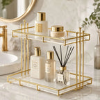 Bathroom Countertop Storage Organizer
