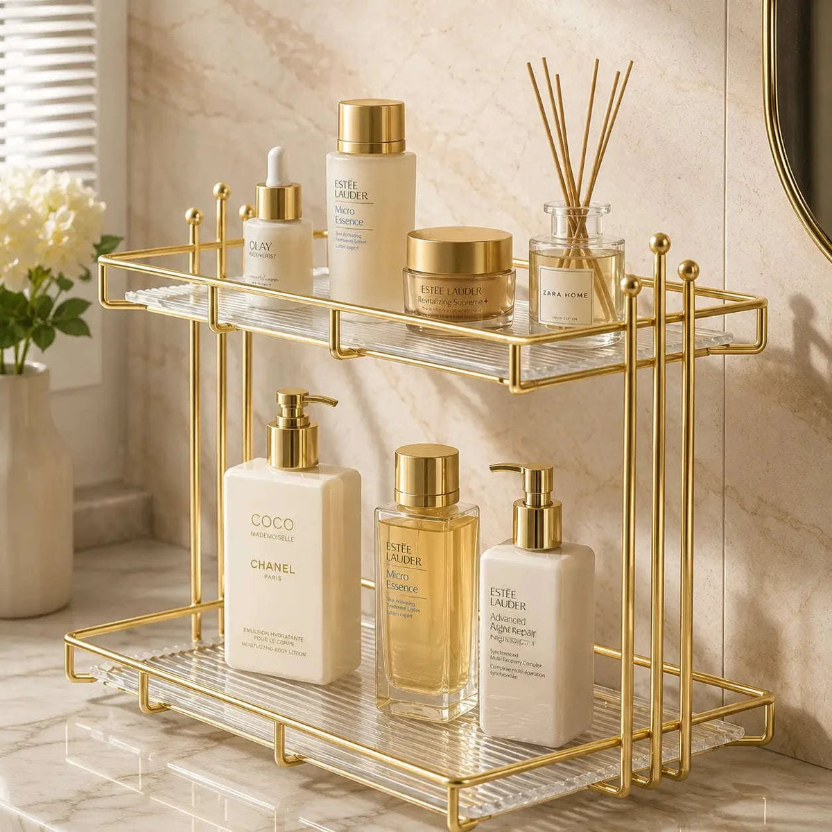 Bathroom Countertop Storage Organizer (3)