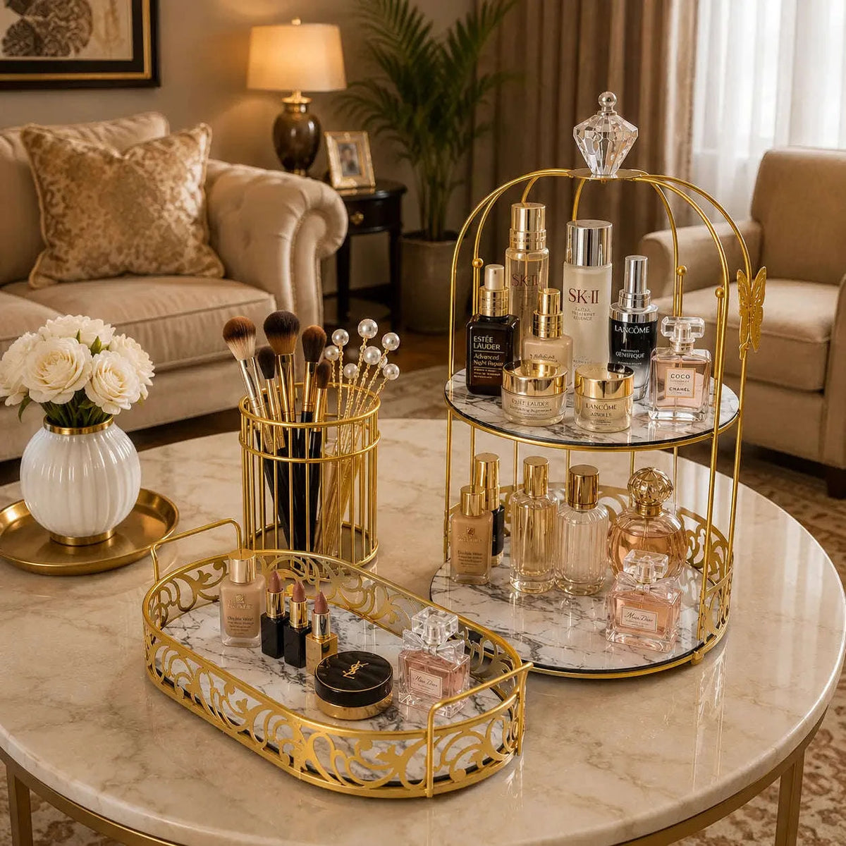 Buy 2 Get 1 Free | Luxury Makeup Organizer Collection