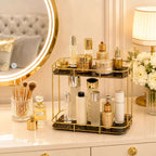 2 layer Makeup Storage Shelf