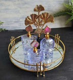 Luxury Makeup Organizer Mirror Tray for Cosmetics -Stylish Storage Solution (4)