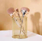 Makeup Brush & Pen Organizer – Modern Metal Cosmetic Storage (1)