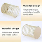 Makeup Brush & Pen Organizer – Modern Metal Cosmetic Storage (2)