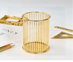 Makeup Brush & Pen Organizer – Modern Metal Cosmetic Storage (3)