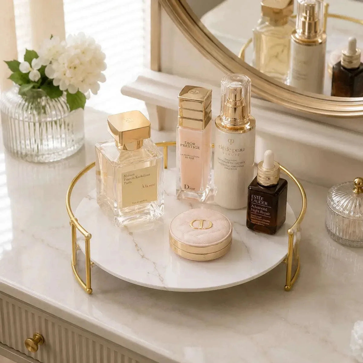Multipurpose Beauty Organizer Tray -Makeup & Cosmetic Storage