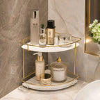 Bathroom acrylic corner countertop shelf (2)