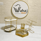 Deal No. 4 | Premium Makeup & Vanity Organizer Collection Wahaj Decor